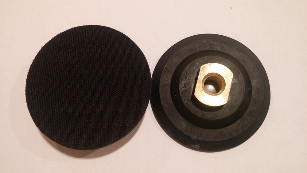 4" Rubber Backer with 5/8"–11 arbor