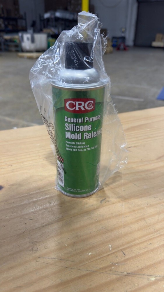 CRC Silicone Mold Release, 11.5 Wt Oz, Non-Staining, Non-Corrosive