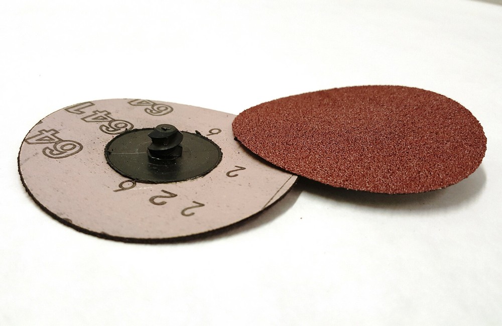 3 inch Quick Change Roll On/Off Locking AO Sanding/Grinding Discs