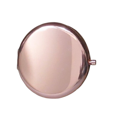 I Survived My Daughters Wedding Copper/Rose Gold 2 Mirror Compact w/Case
