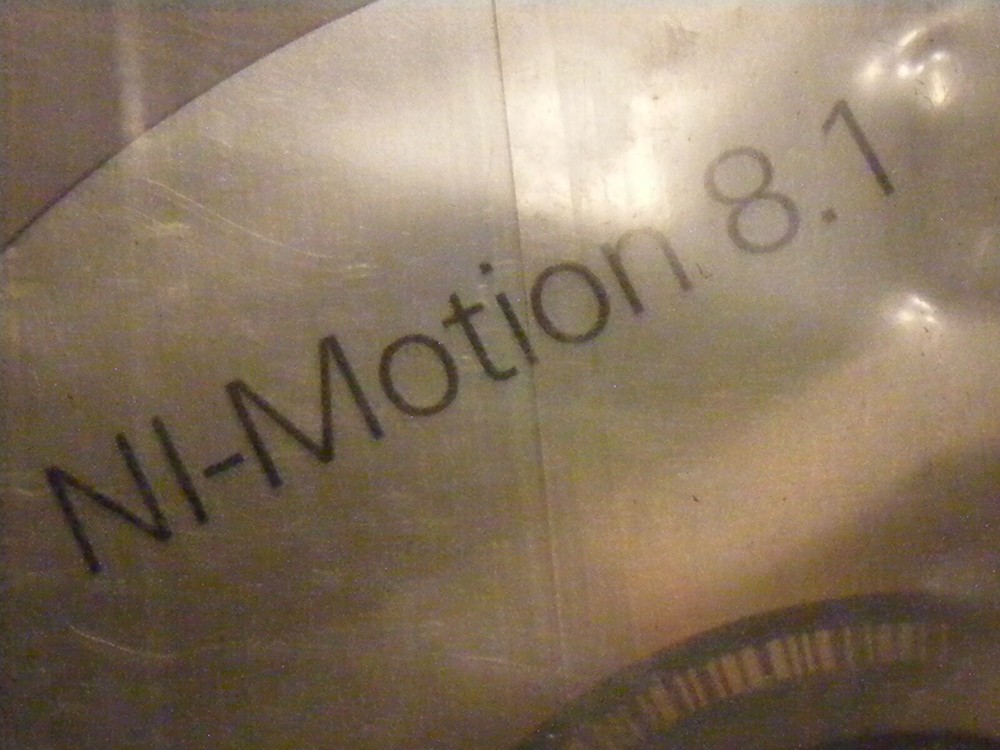 National Instruments Motion Control Software for Windows Vista XP 2000 Ver 8.1