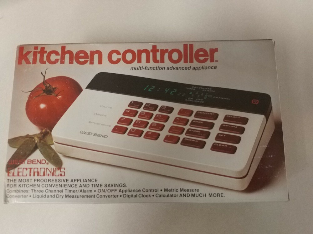 Vintage West Bend Kitchen Controller! Mult-function Advanced Appliance! NICE!