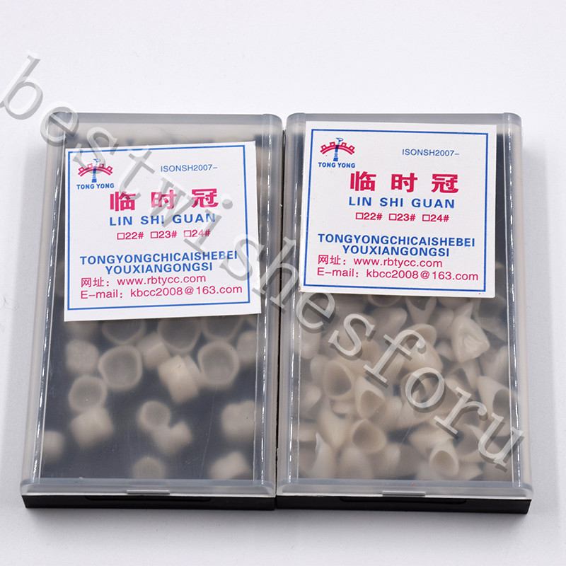 2 Box Dental Temporary Crown Veneers Material Anterior Front + Back Molar Teeth