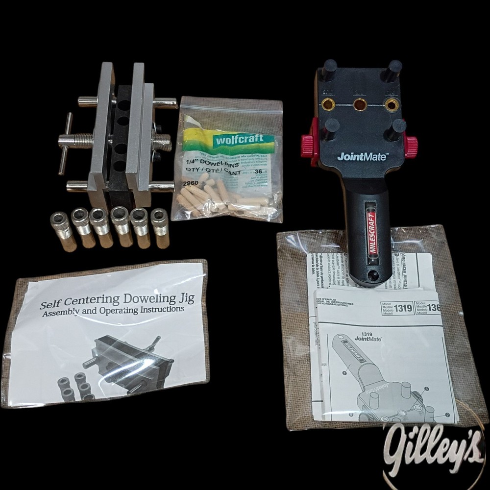 Milescraft JointMate & Self-centering Dowel Jig
