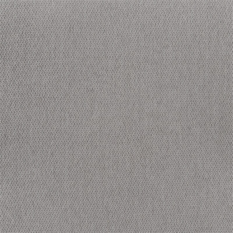 Alta Gray Microfiber Upholstered Diamond Tufted Queen Headboard