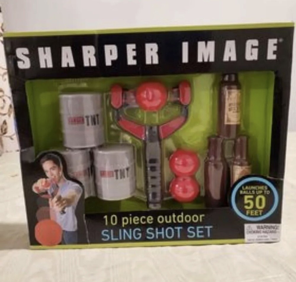 Sharper Image 10-Piece Outdoor Sling Shot Set