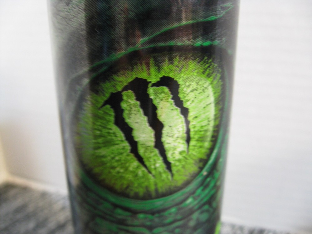 Monster EMPTY Can - 12 oz. HARD Beast Unleashed - Mean Green - 2023