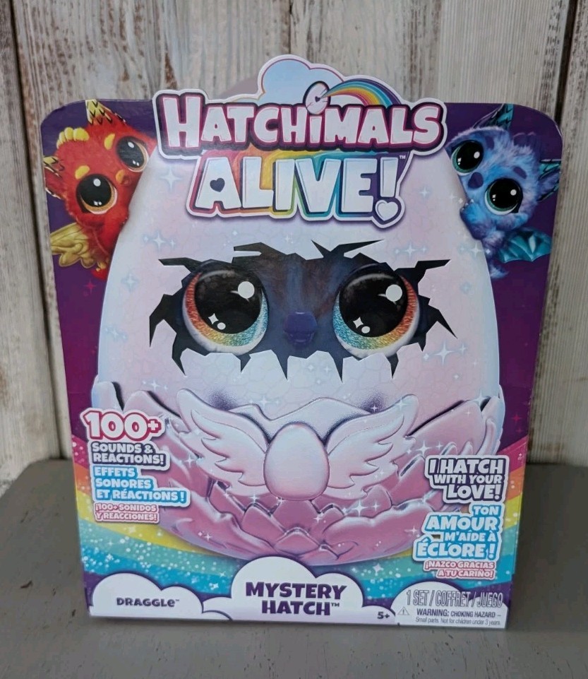 New! Hatchimals Alive Mystery Hatch Draggle