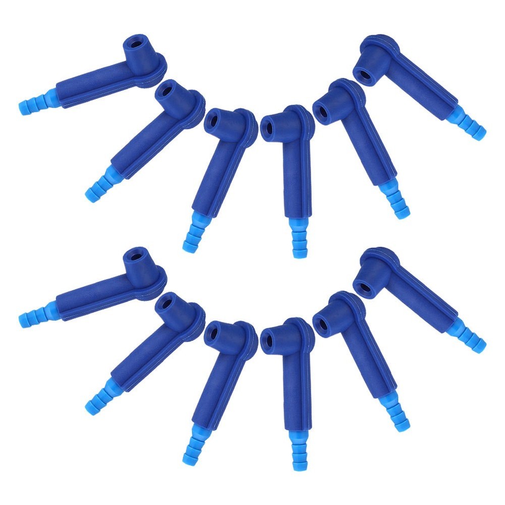 12 Pcs Pneumatic Brake Caliper Compression Tool Fluid Exchange Adapters