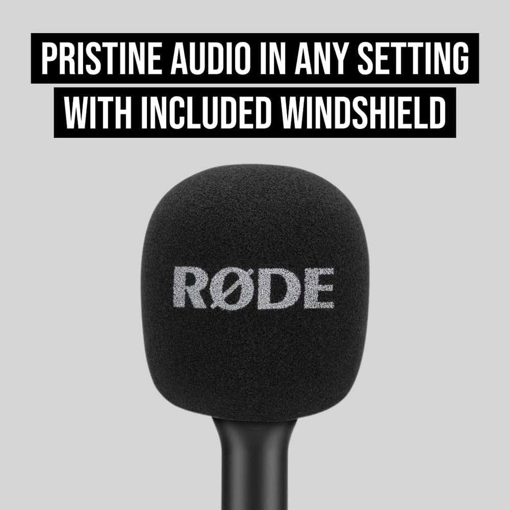 Interview GO Handheld Adaptor for Wireless Microphones (Black)