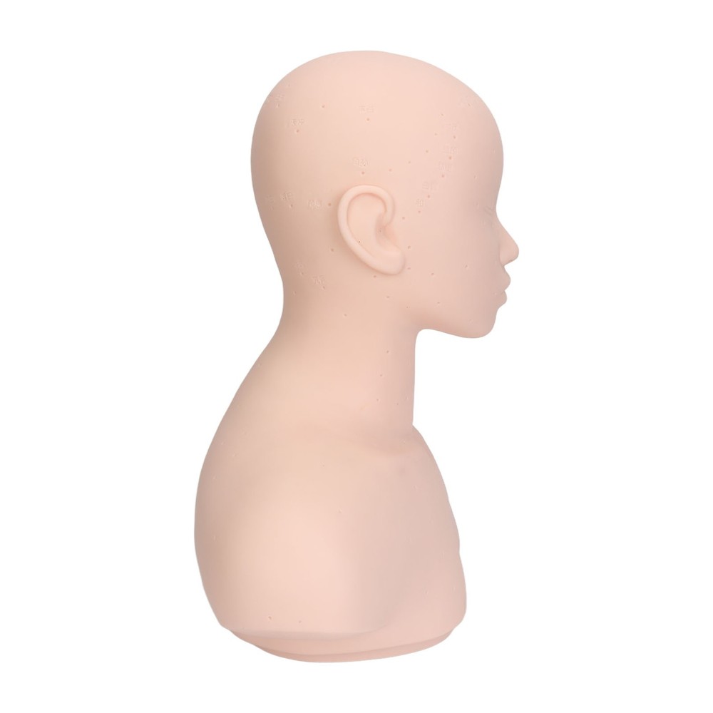 Versatile Soft Comfortable Practice Training Mannequin Head For Beauty Care