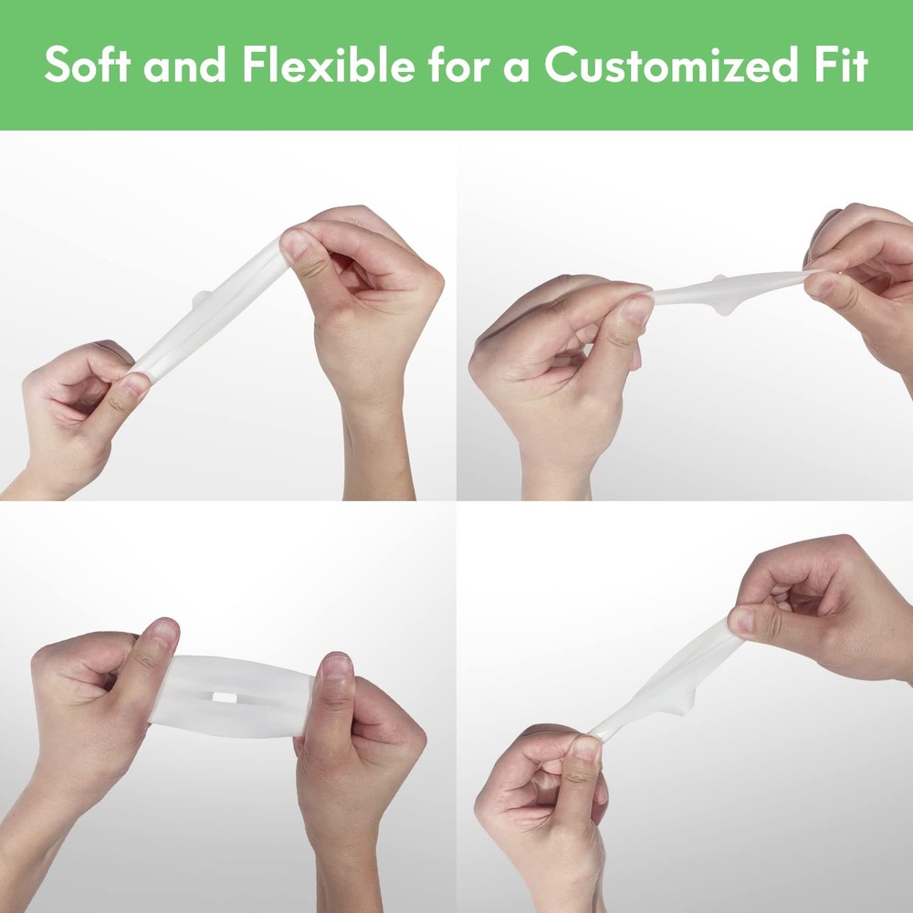 Breast Pump Cushion Inserts for 2426mm Flanges | Silicone Nipple Shields 2 pc