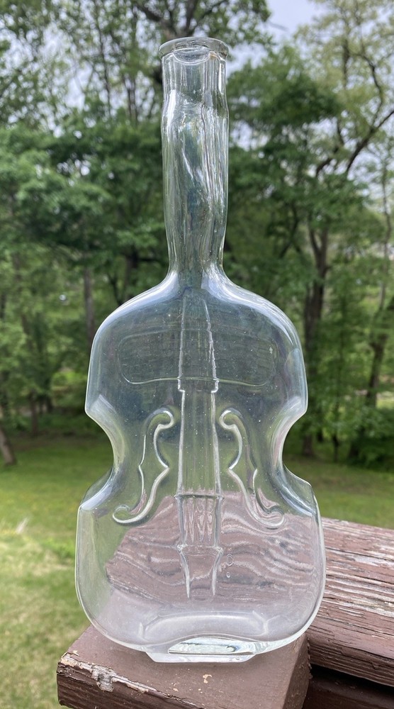Blown Clear Cello Bottle