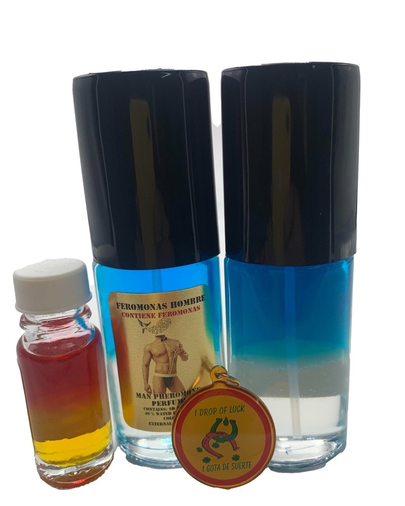 perfume feromonas masculinas del pajaro macua - kit