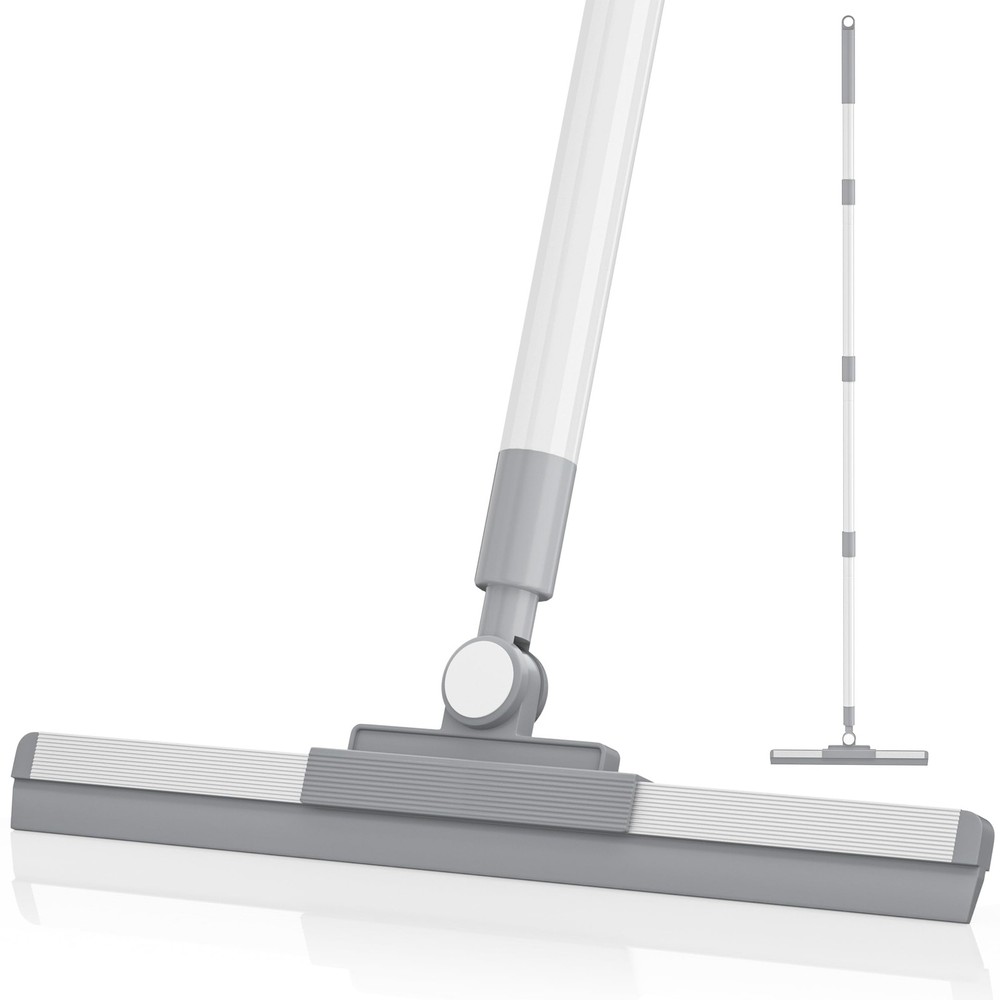 Floor Squeegee with 180° Rotating Head, for 52'' White