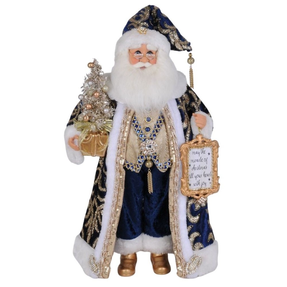 LIT MIDNIGHT BLUE   SANTA   22