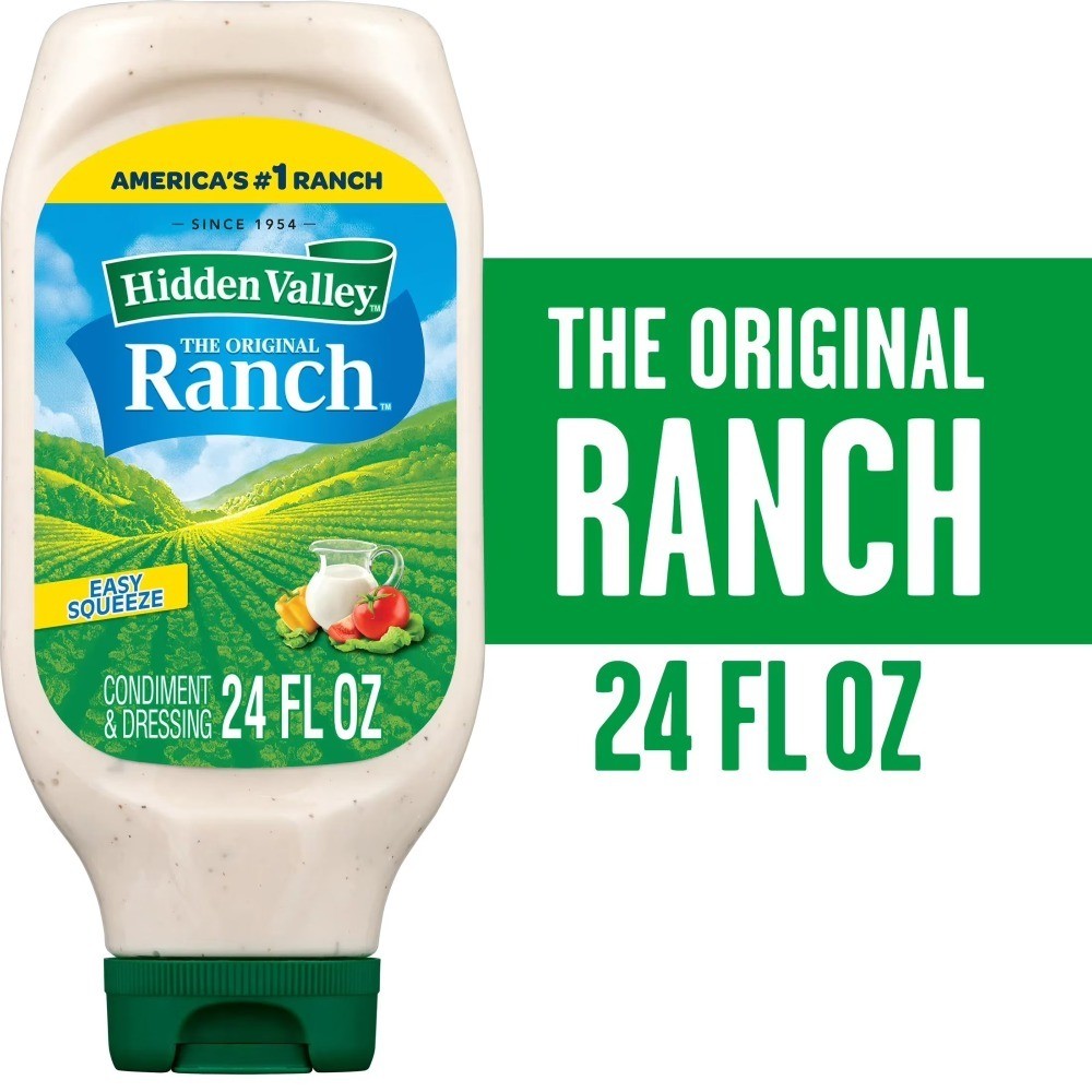 Creamy Ranch Salad Dressing and 24 fl oz Easy Squeeze Bottle