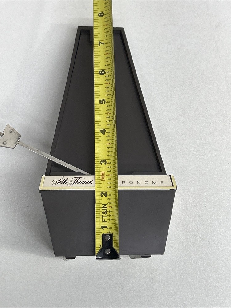 Vintage Seth Thomas Metronome Conductor Working See Video
