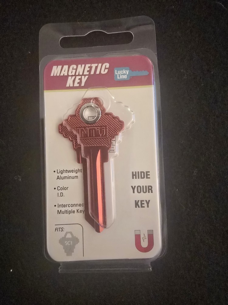 Schlage Magnetic Key Red