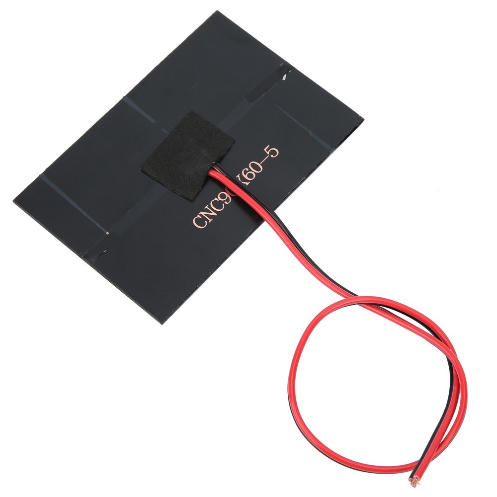 5pcs DC5V 150mA 5pcs Solar Panel Module With 30cm/11.8in Wire Charging