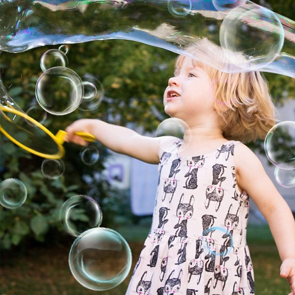 B bangcool Big Bubble Wands Set: Large Maker, Medium to Large, Blue