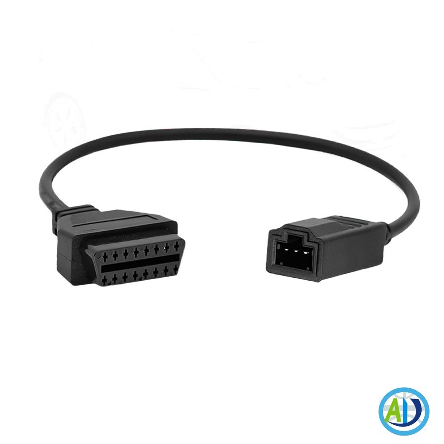 OBD2 Convertor Adapter for 3Pin to 16 Pin Diagnostic Code Reader Cable for Honda