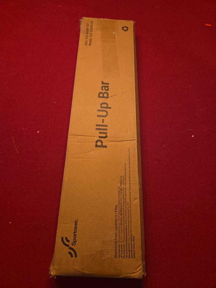 sportneer pull up bar Model Y22-82000-90