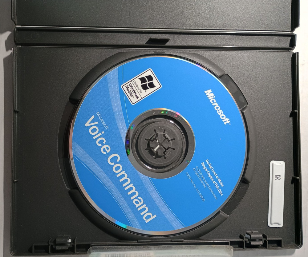 Microsoft Voice Command For Windows Mobile CD, See Pictures