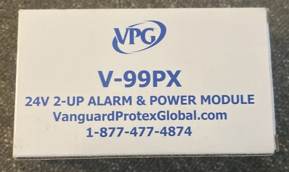 2 Vanguard Products Group VPG V-99 2-up Alarm Module Electronic Security