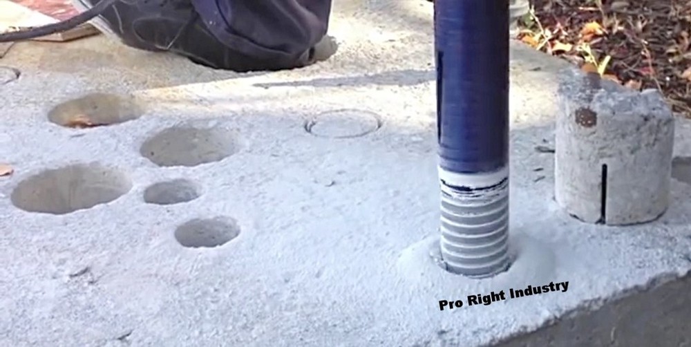 2”,3.5" Dry Diamond Core Drill Bit 4 Masonry concrete w Pilot & SDS Plus adapter