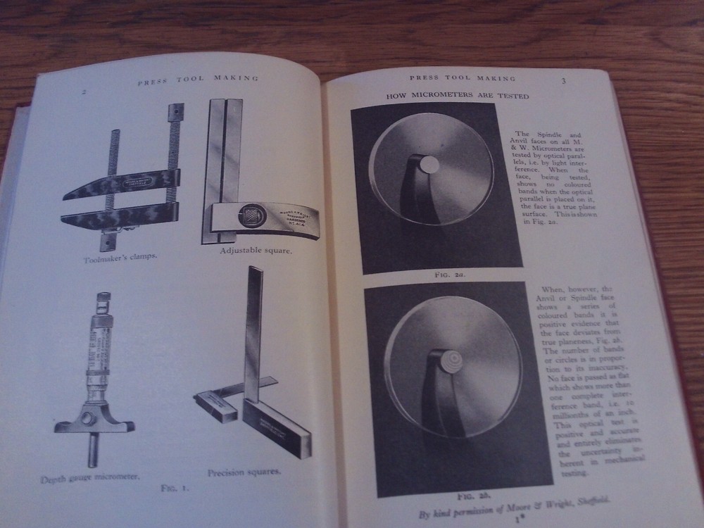 Press Tool Making Very scarce vintage book