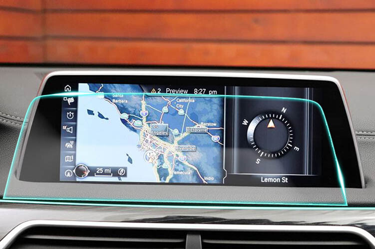 Crystal Clear Screen Protector for 2016 BMW 740i Vehicle Navigation
