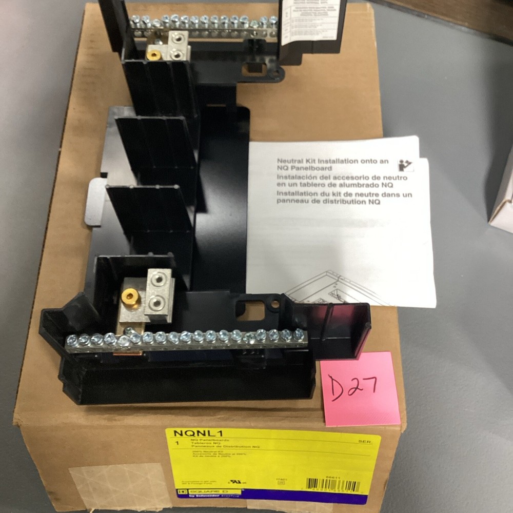 Square D NQNL1 NQ Panelboards 200% Neutral Kit Schneider Electric Unit