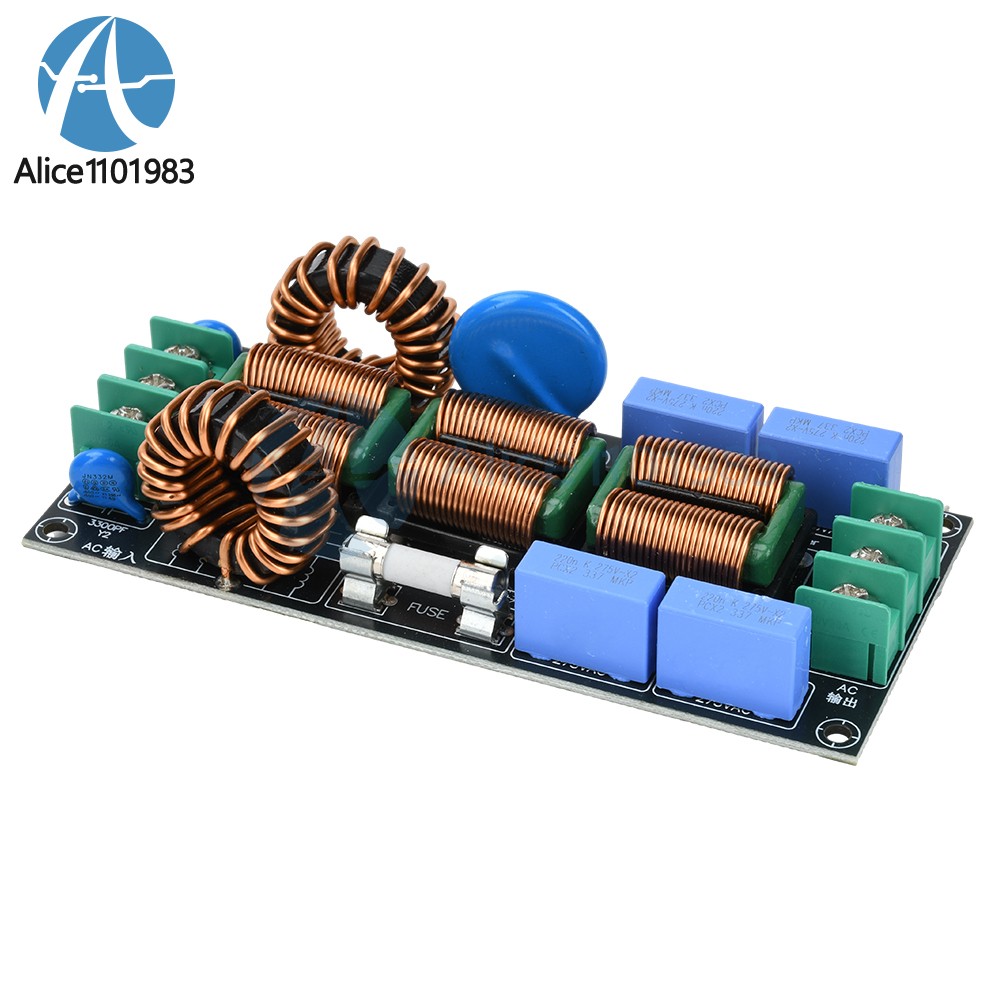 AC110-250V 4level Audio Power Supply EMI Electromagnetic Interference filter 16A