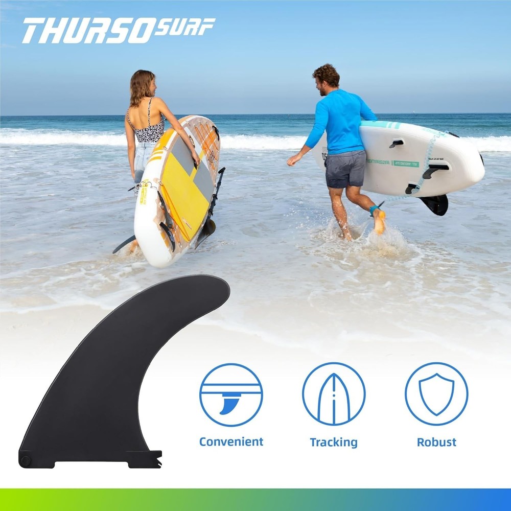 Paddleboard Fin for Inflatable SUP Boards Universal Fit Paddle Board Accessor...