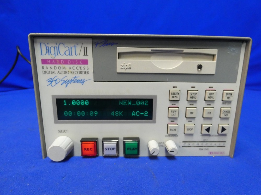 360 Systems DigiCart II Hard Disk Random Access Digital Audio Recorder