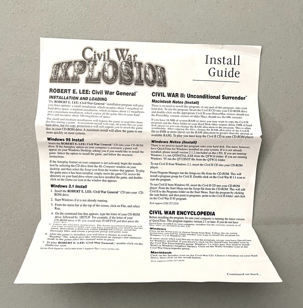 Civil War Explosion Game Set PC 5 CD Mega Set Complete