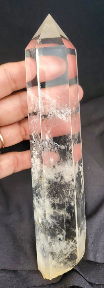 Root Quartz Tower Point with Phantoms 7.5"