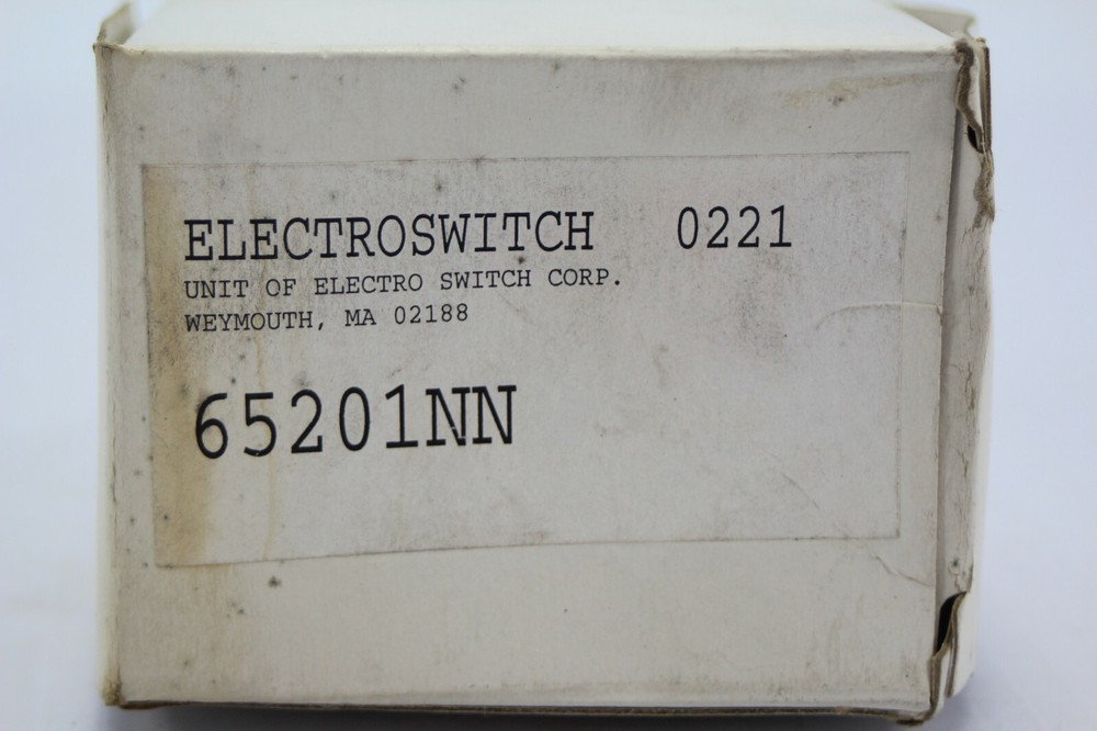 ElectroSwitch 65201NN Rotary Switch New