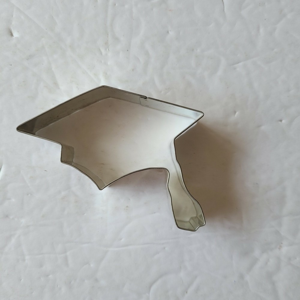 Graduation Cap Metal Cookie Cutter