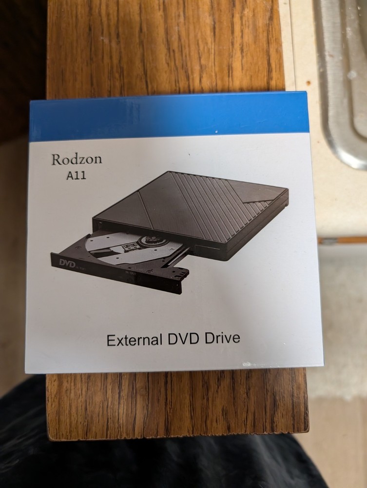 Portable USB-C DVD Reader CD Disk Optical Drive for MacBook Or Windows Laptop PC