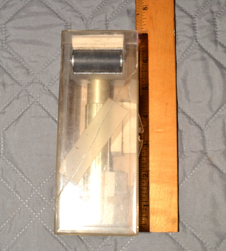 Vintage Printmaking Brayer Roller Tool Kit w/ Case Foam Rollers Ink Roller Print