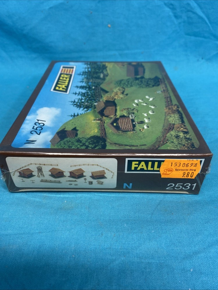 Faller N Scale Mountain Huts Set 2531