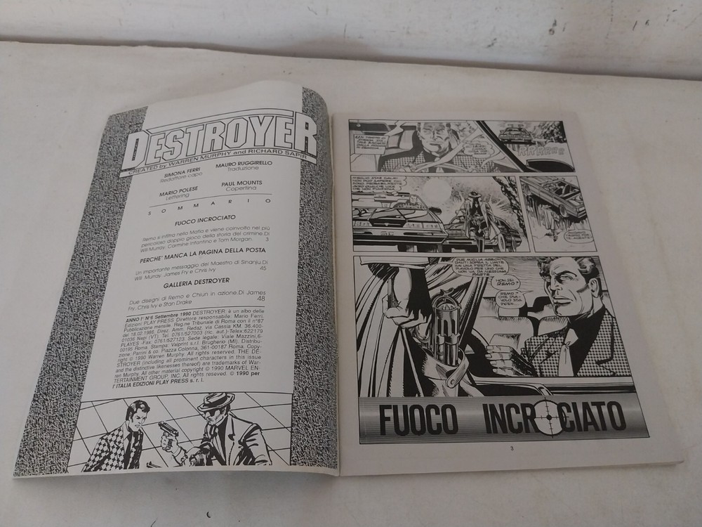 Comic DESTROYER 6 Publisher: PLAY PRESS