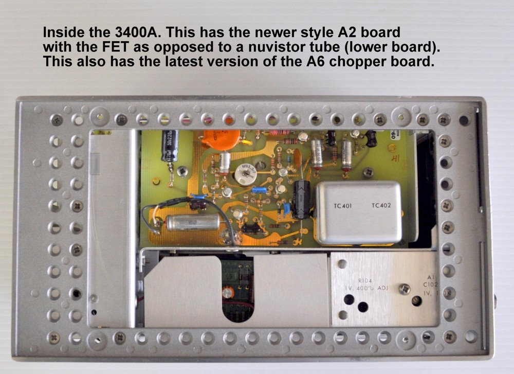 HP 3400A RMS Voltmeter Fully Solid-State 2415- Prefix | Refurbished | Calibrated