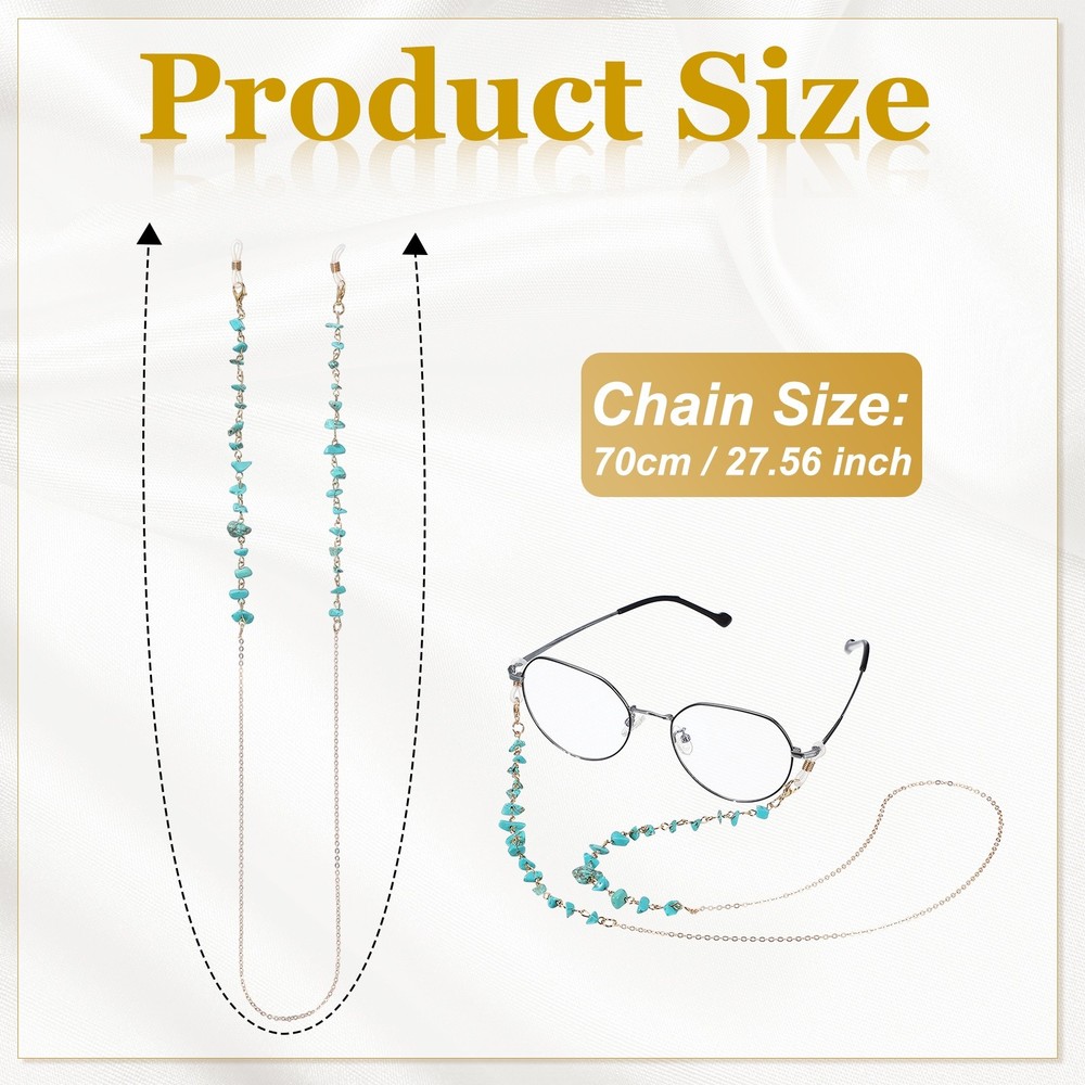 Turquoise Glasses Chain Lanyard