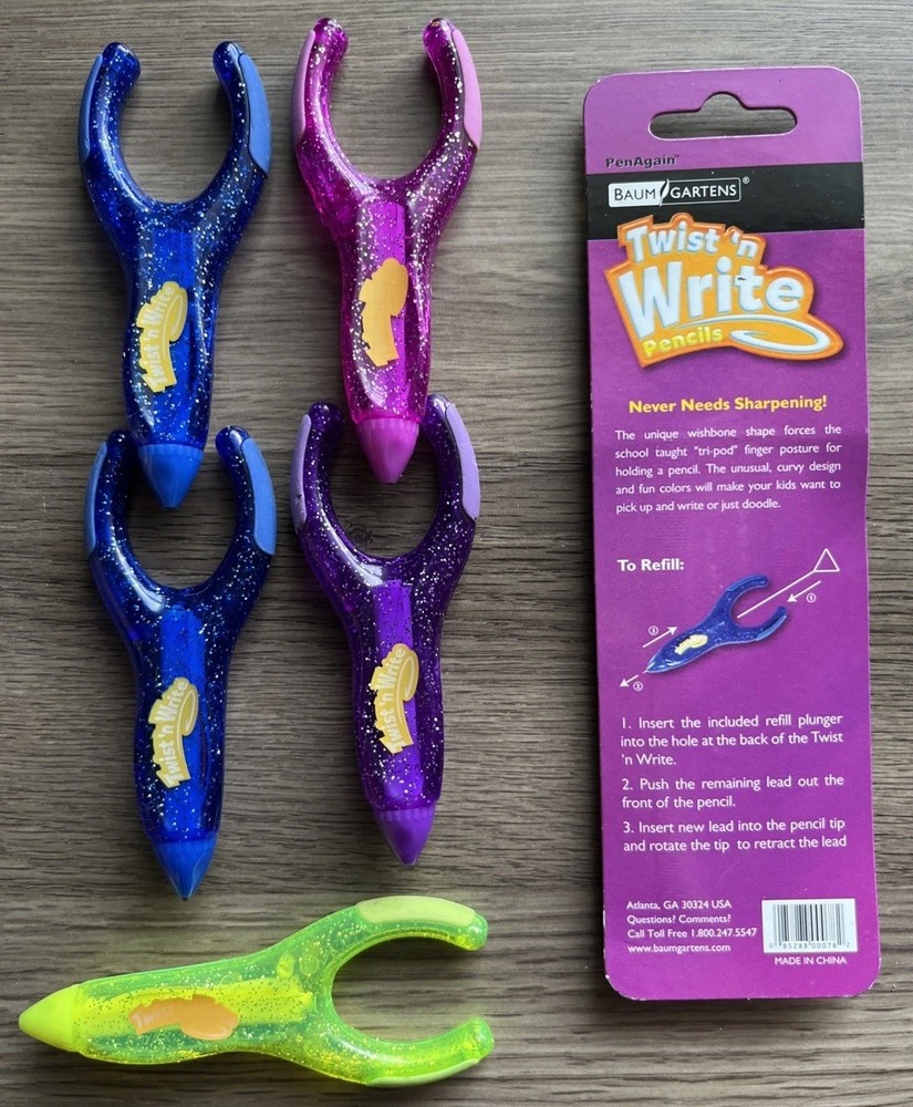 Twist ‘n Write Pencils And Refill Leads