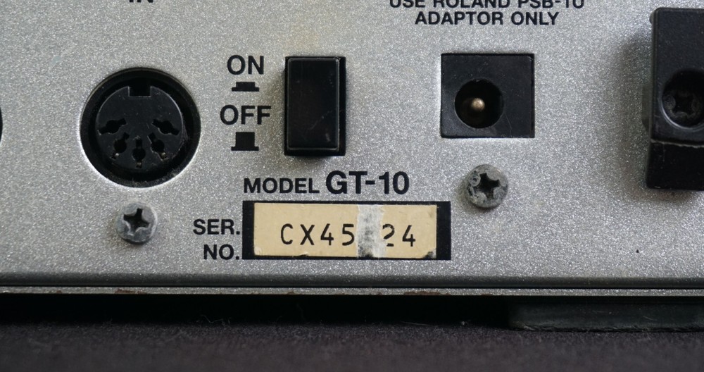 Boss GT-10 Guitar Multi Effects Processor Pedal / Floor Board