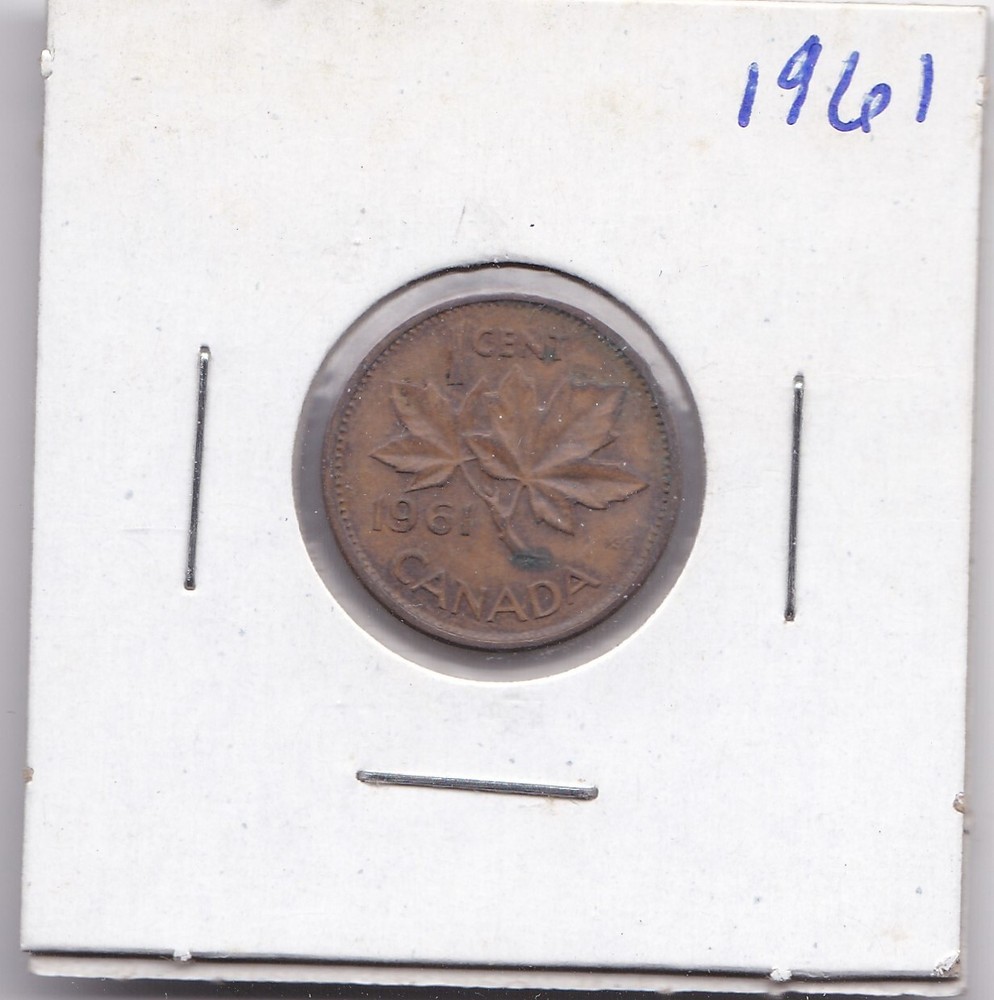 1961 Canada One Cent