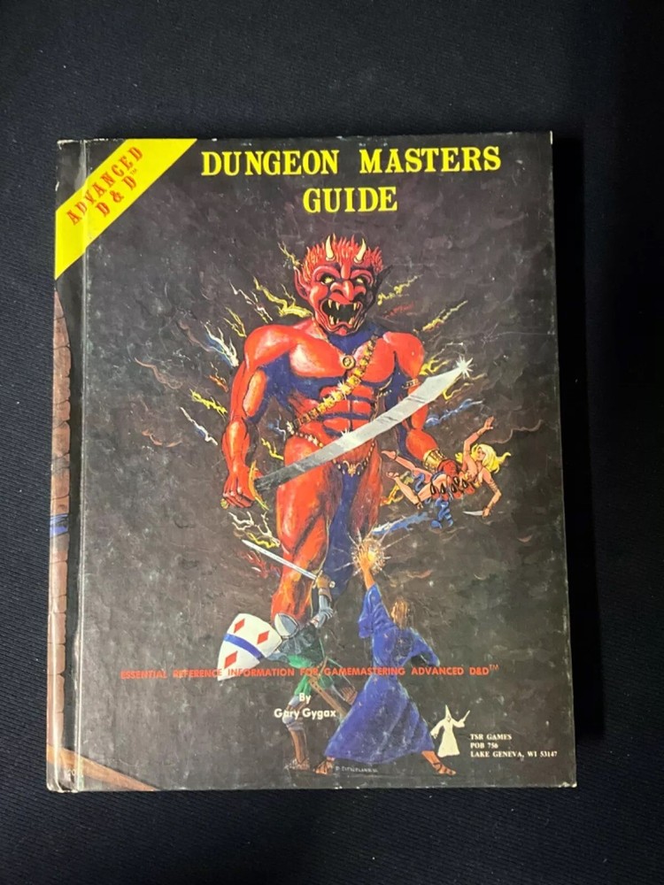 Advanced Dungeons & Dragons Dungeon Masters Guide, Revised Edition 1979 TSR,